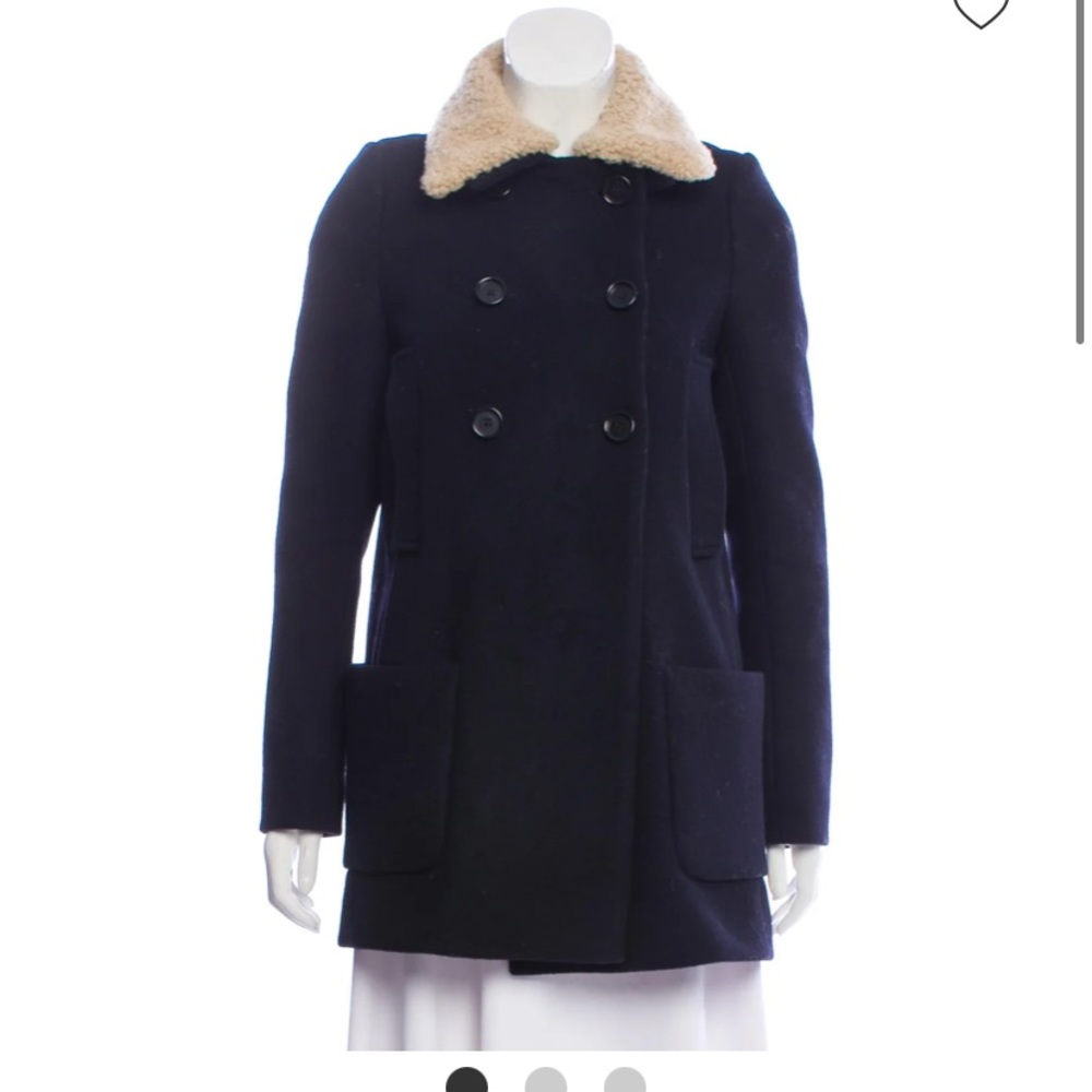 Maje Wool Short Coat